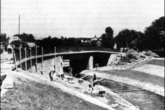 Budowa mostu Adolfa Hitlera lata 30-te